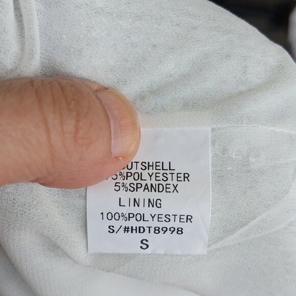 Hot and Delicious cropped sequin top NWOT - Picture 7 of 12